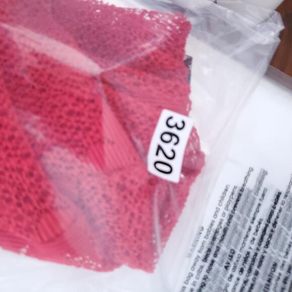 Y2K 90s Whimsigoth Vampire Womens Medium Red Sheer Mesh Short Sleeve - Picture 8 of 8